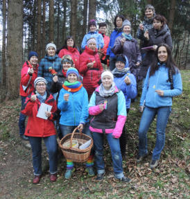 Kräuterwanderung in Kasten am 18.3.2016